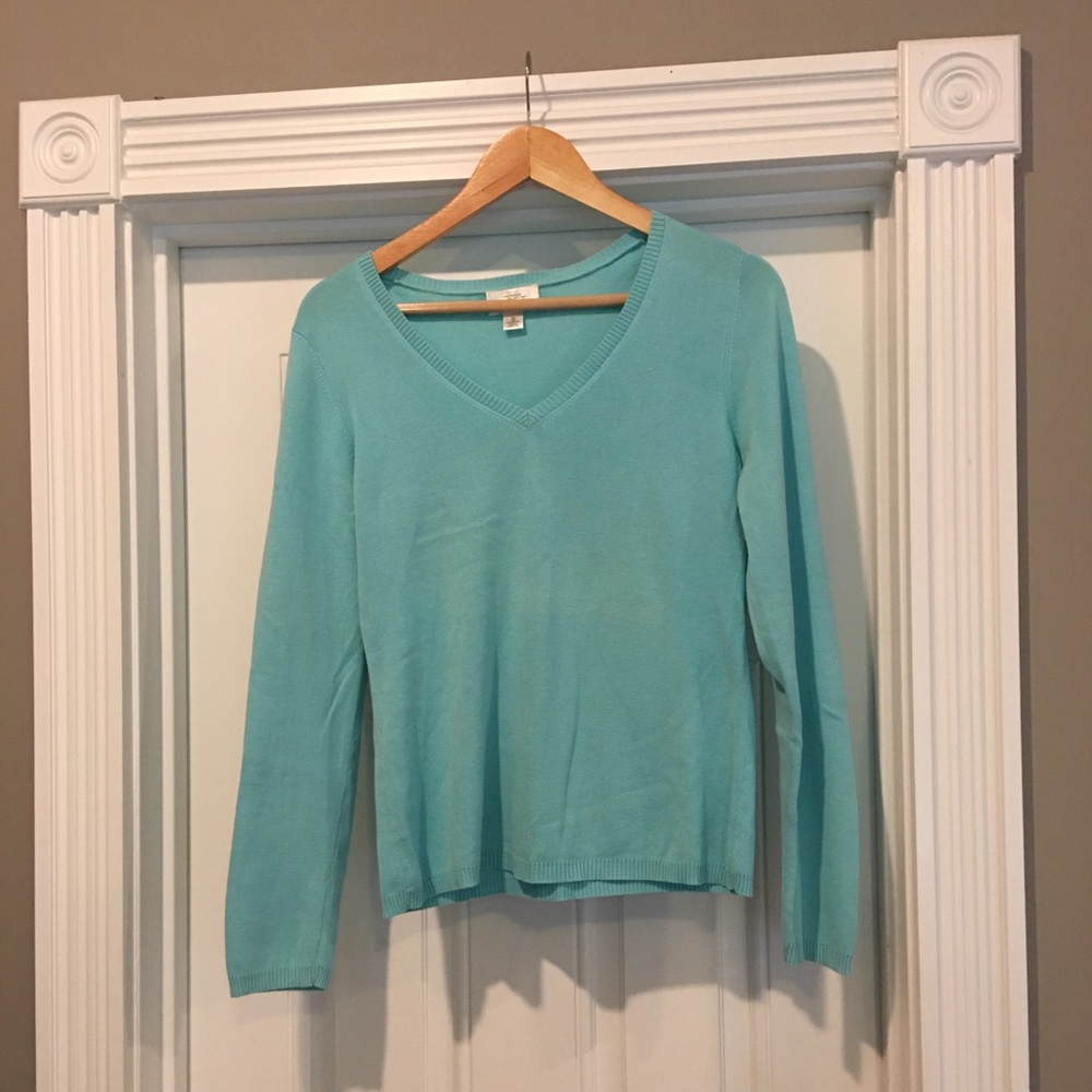 Teal Loft sweater - size medium